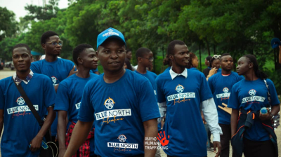 #Atala and  volunteers from Nsuk say No Yo Human Trafficking